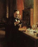 Albert Edelfelt Portrait of Louis Pasteur oil painting artist